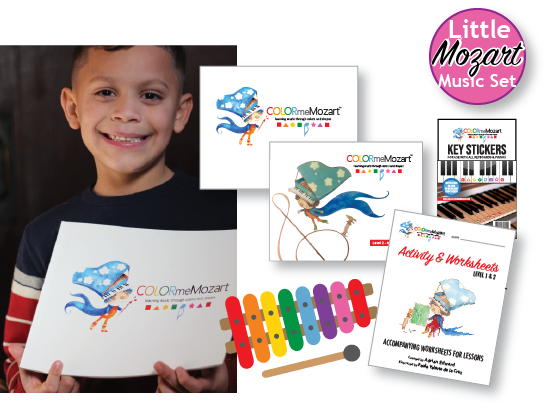 Color Me Mozart Little Mozart Music Set