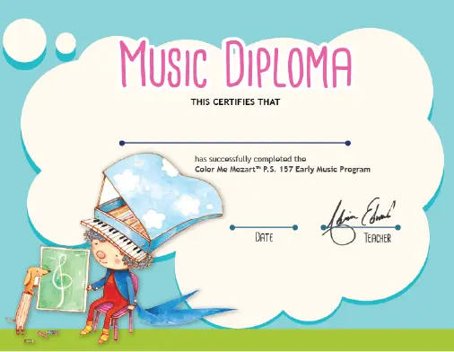 A child sitting in front of a music instrument.