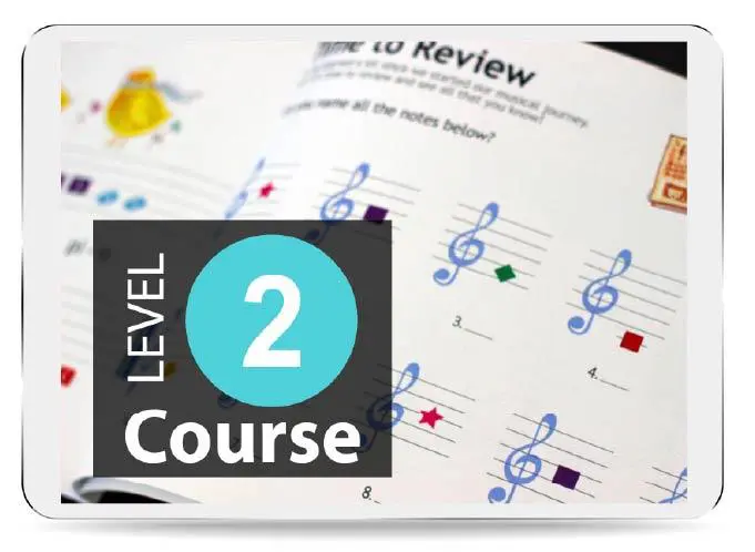 A close up of the level 2 course page