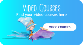 A video course is being displayed on the screen.