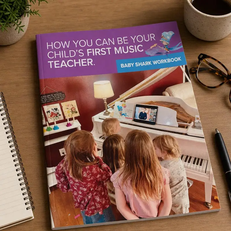 Color Me Mozart™ Baby Shark Workbook