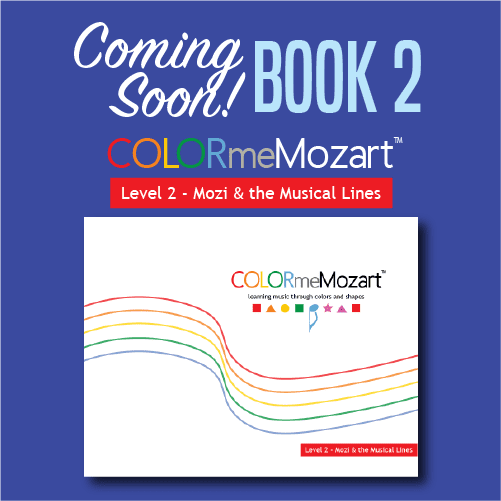 Color Me Mozart™ | Book 2 | Mozi and the Musical Lines Color Me Mozart™ | Book 2 | Mozi and the Musical Lines