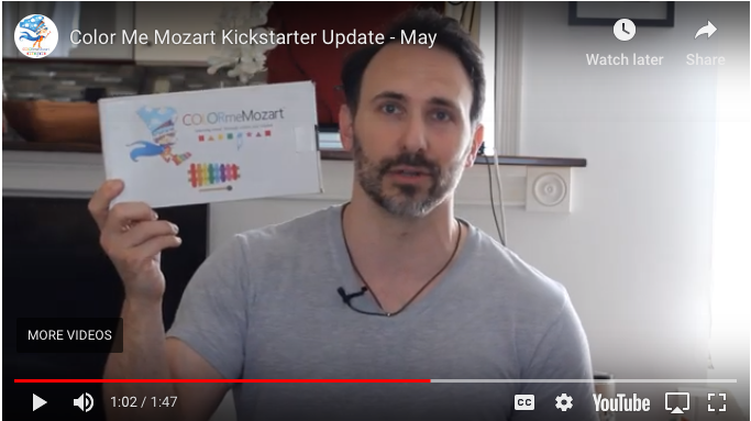 Adrian Edward - Color Me Mozart™ Kickstarter