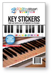 Key Stickers for Piano or Keyboard