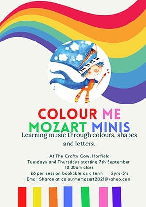 Colour Me Mozart Minis - Bristol, UK Colour Me Mozart Minis - Bristol, UK
