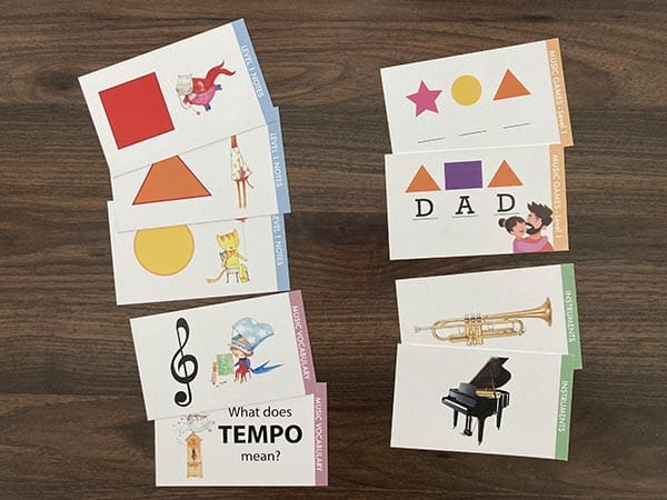 Color Me Mozart Flash Cards