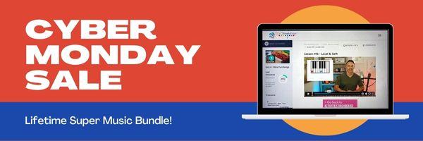 Music Education for a Lifetime Cyber Monday Sale