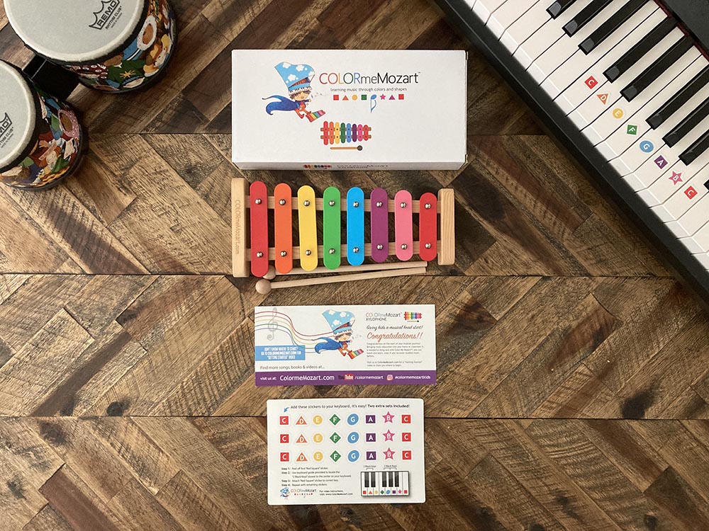 Xylophone and Piano Stickers