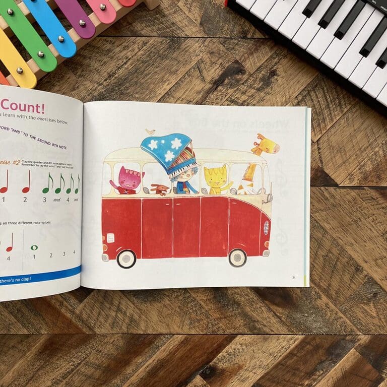 Book set level 3 and level 4 color me mozart