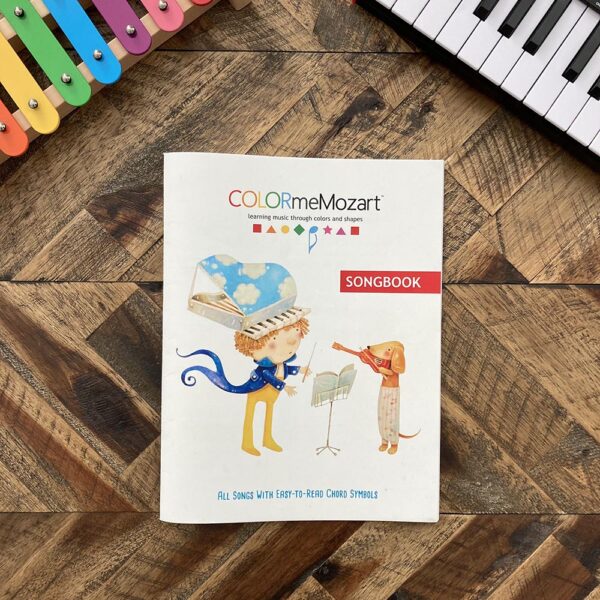 Color Me Mozart Songbook Cover